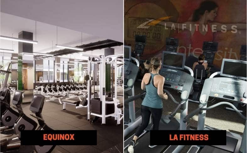 Equinox vs LA Fitness Differences