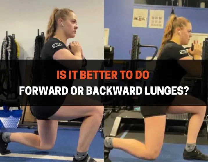 Forward or Backward Lunges