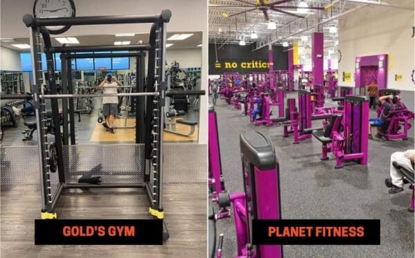 Golds Gym Vs Planet Fitness Differences Pros Cons 