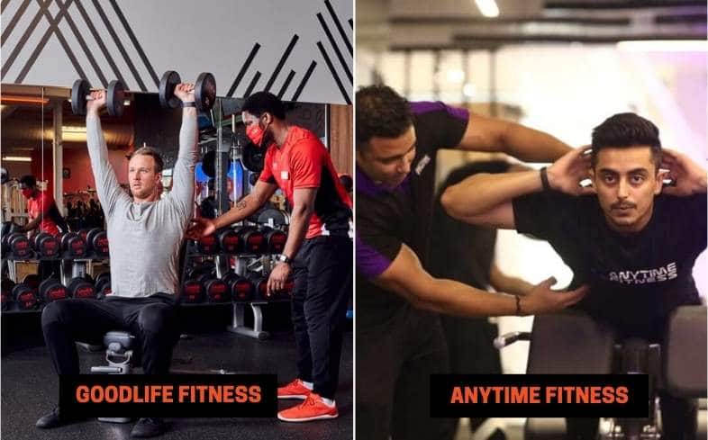 GoodLife Fitness vs Anytime Fitness Personal Training