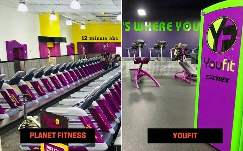 Planet Fitness vs Youfit Differences