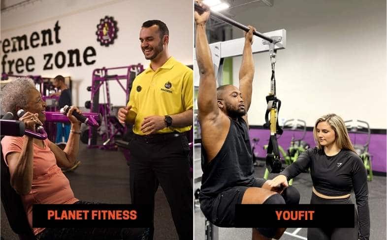 Planet Fitness vs Youfit Personal Training