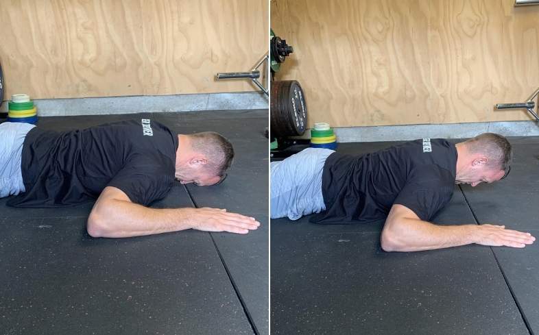 Prone Floor Thoracic Extensions