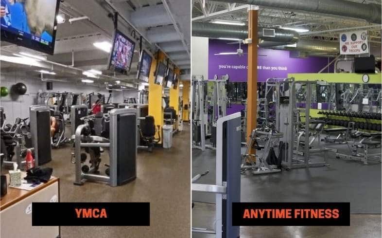 YMCA vs Anytime Fitness Differences