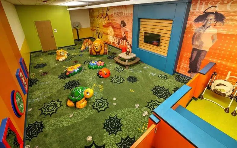 LA Fitness childcare services