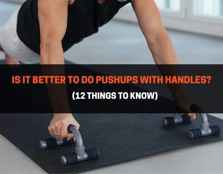 Push-ups With Handles