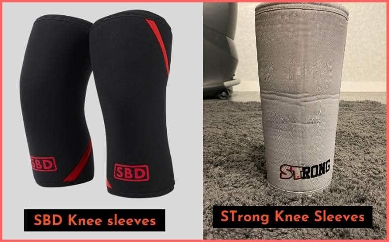 SBD vs STrong Knee Sleeves Face-To-Face Comparison