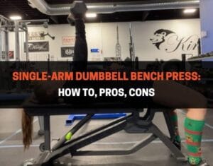 Single-Arm Dumbbell Bench Press