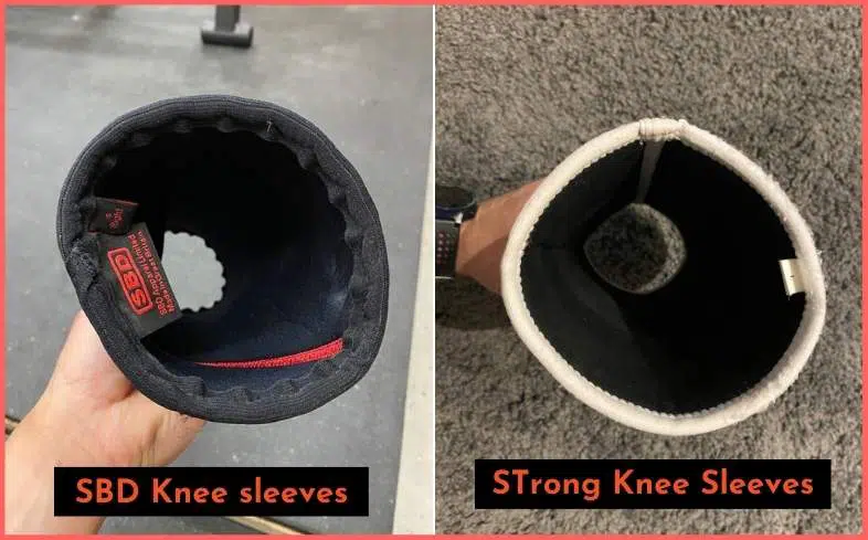 Size and Fit - SBD vs STrong Knee Sleeves