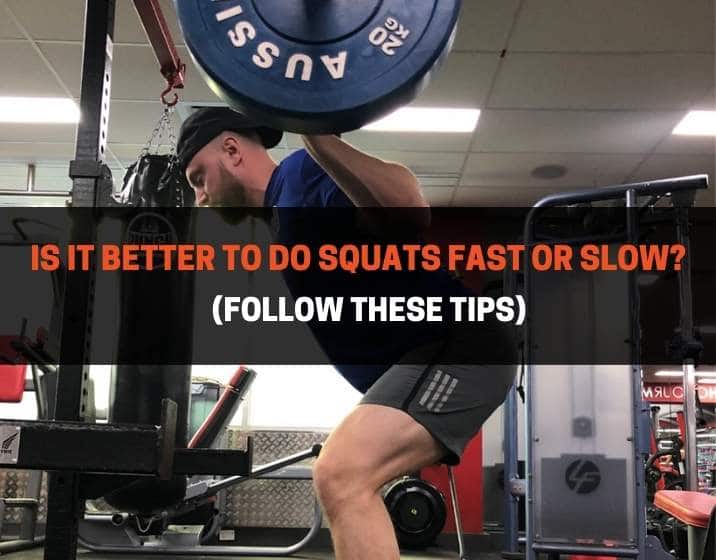 Slow and fast squats are both beneficial, but your squat speed will depend on your experience level and your goals.