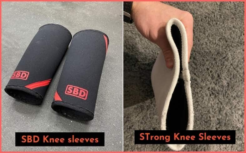 Thickness and Versatility - SBD vs STrong Knee Sleeves