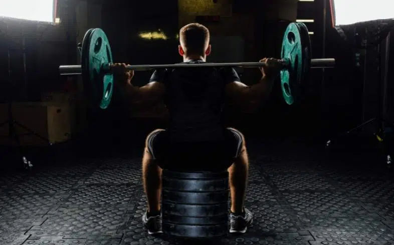 Using Plates in Box Squat