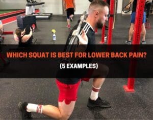Which squat is best for lower back pain?