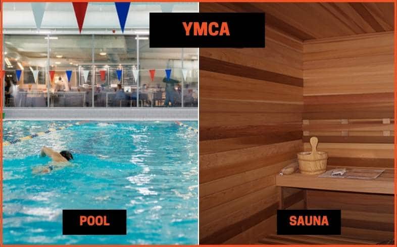 YMCA Pool and Sauna