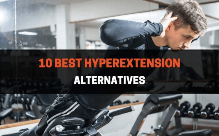 My photo guide includes pictures of how to do each hyperextension alternative.