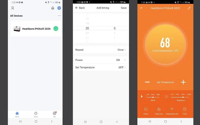 heat storm infrared heater smart life mobile app
