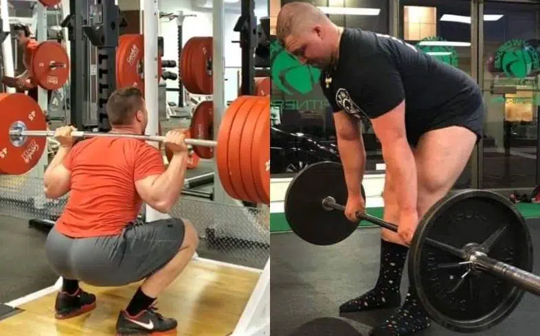 2 day powerlifting split - Program example1: Balanced - Squat and Deadlift Focused