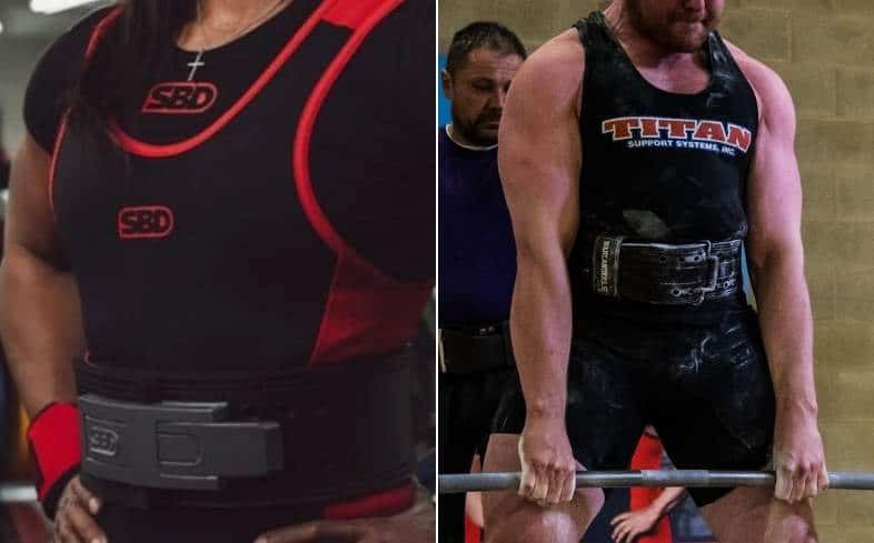 BD Powerlifting Singlet vs Titan Triumph Singlet Face-To-Face Comparison