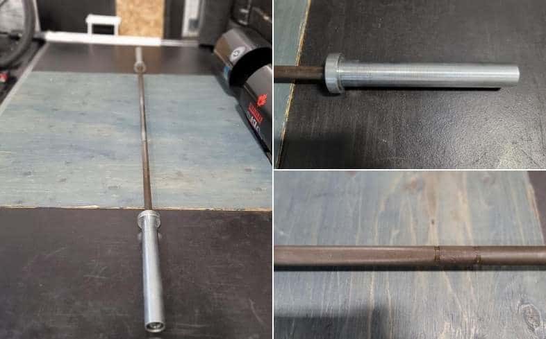 Storing barbell outside new arrivals