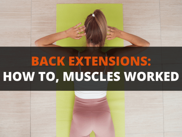 Back Extensions: How To, Muscles Worked, & Alternatives
