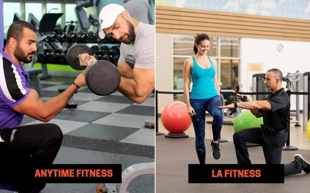 Anytime Fitness vs LA Fitness Personal Training
