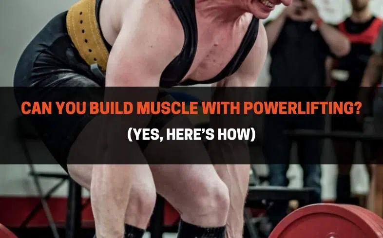 You Can Build Muscle With Powerlifting