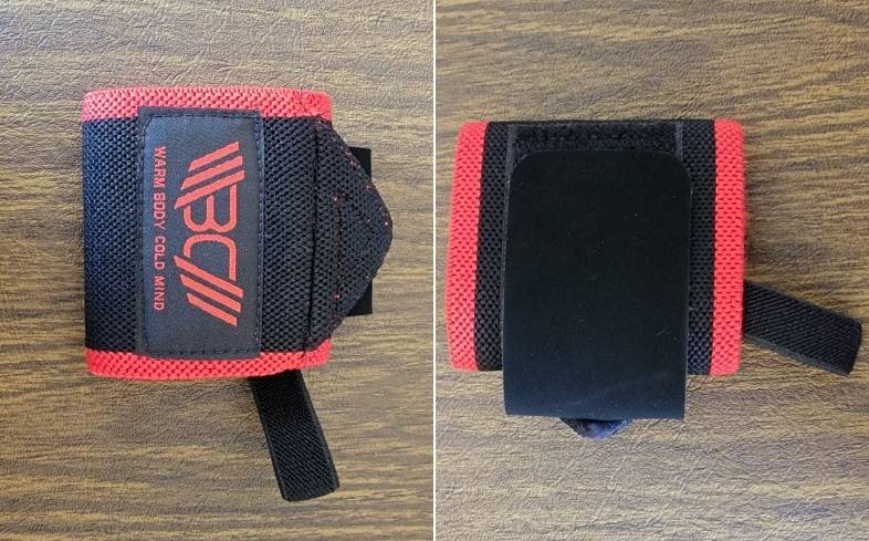 4 Nylon Weightlifting Belt - Warm Body Cold Mind