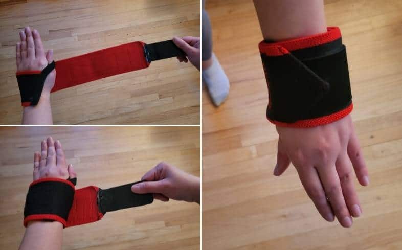 how to wrap your hand with warm body cold mind wrist wraps