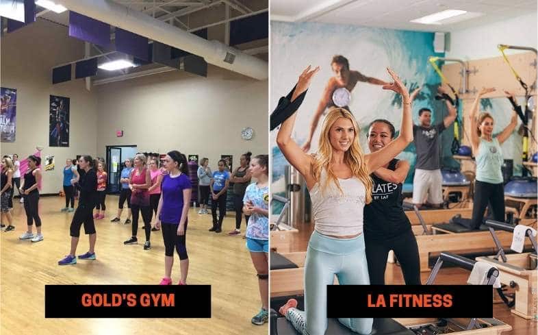 Gold’s Gym vs LA Fitness Group Classes