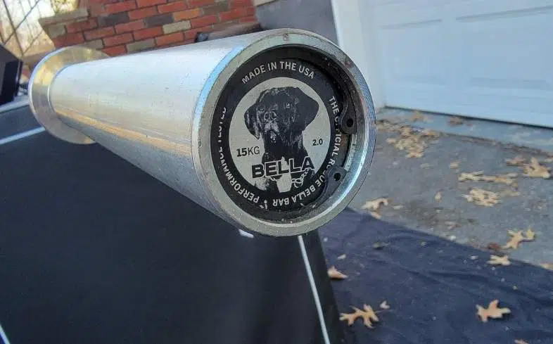 How to do barbell sleeve replacement: Place your barbell on an elevated surface with one of the sleeves hanging off an edge. Take your snap ring pliers and locate the snap ring on the endcap.