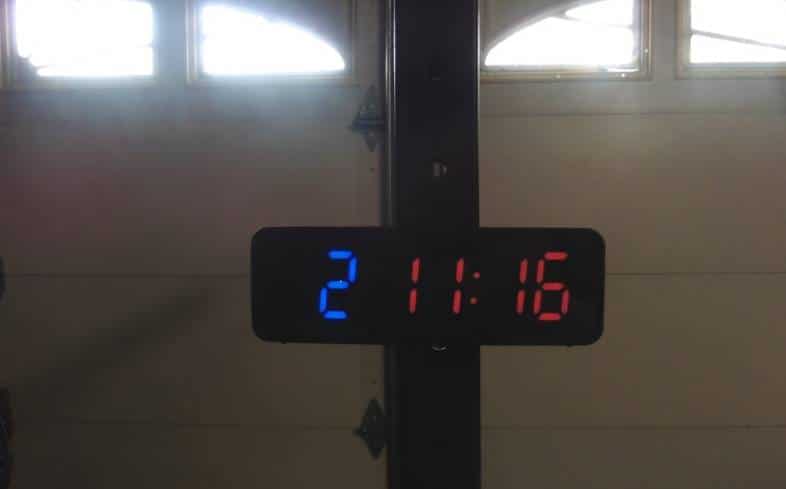 Huge Industrial Warehouse Cafeteria Gym Clock Stopwatch Countdown