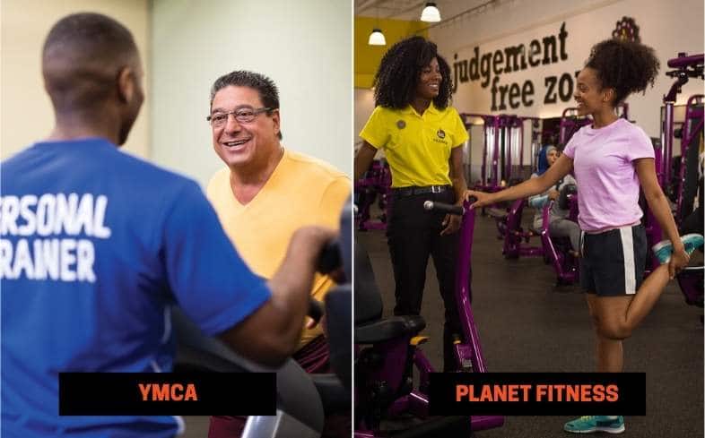 YMCA vs Planet Fitness Personal Training