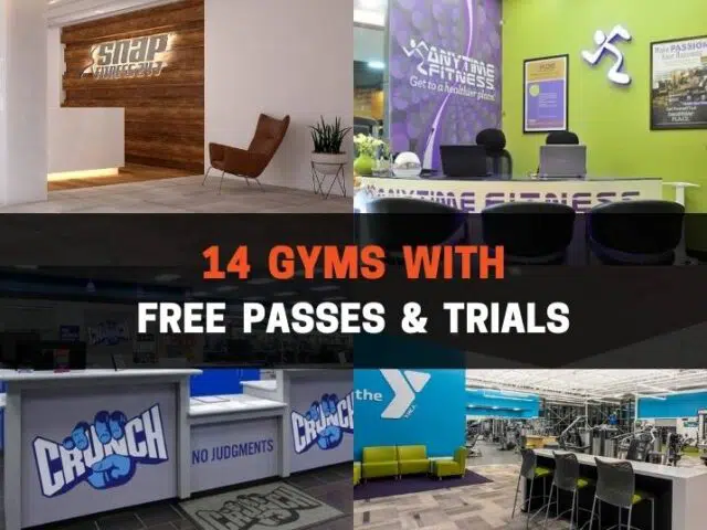 14 Gyms With Free Passes & Trials (2022)  