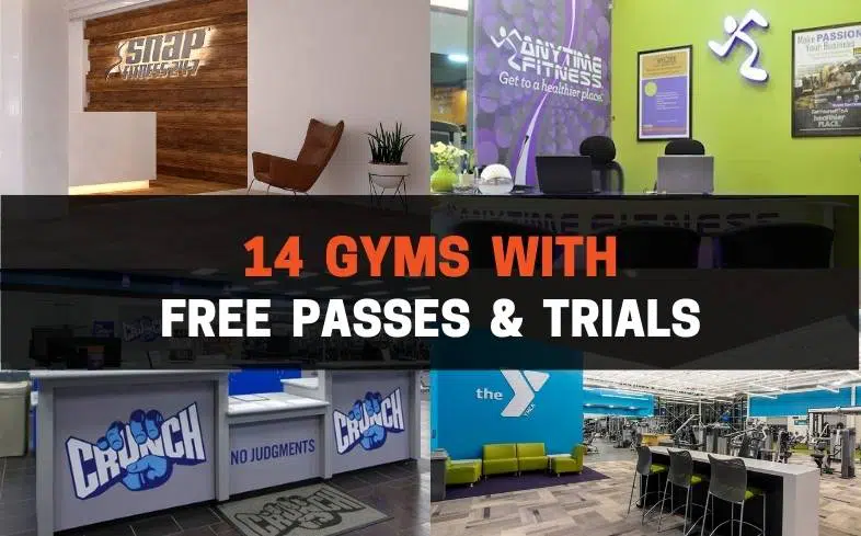 14 Gyms With Free Passes and Trials 