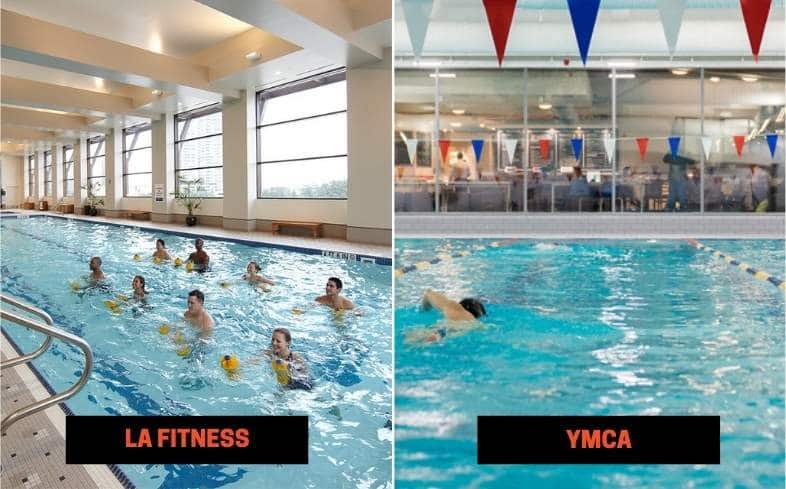 A Fitness vs YMCA Amenities