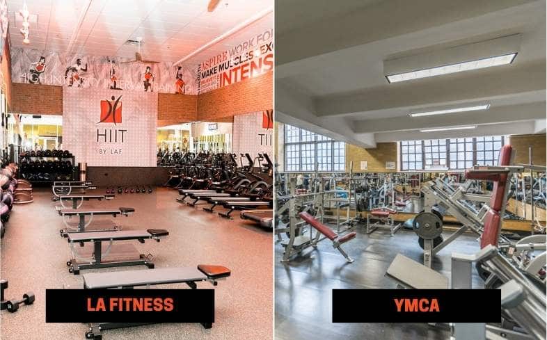 A Fitness vs YMCA Equipment