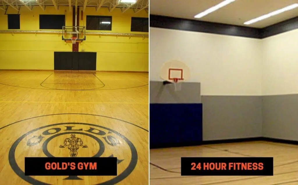 Goldโs Gym vs 24 Hour Fitness Amenities