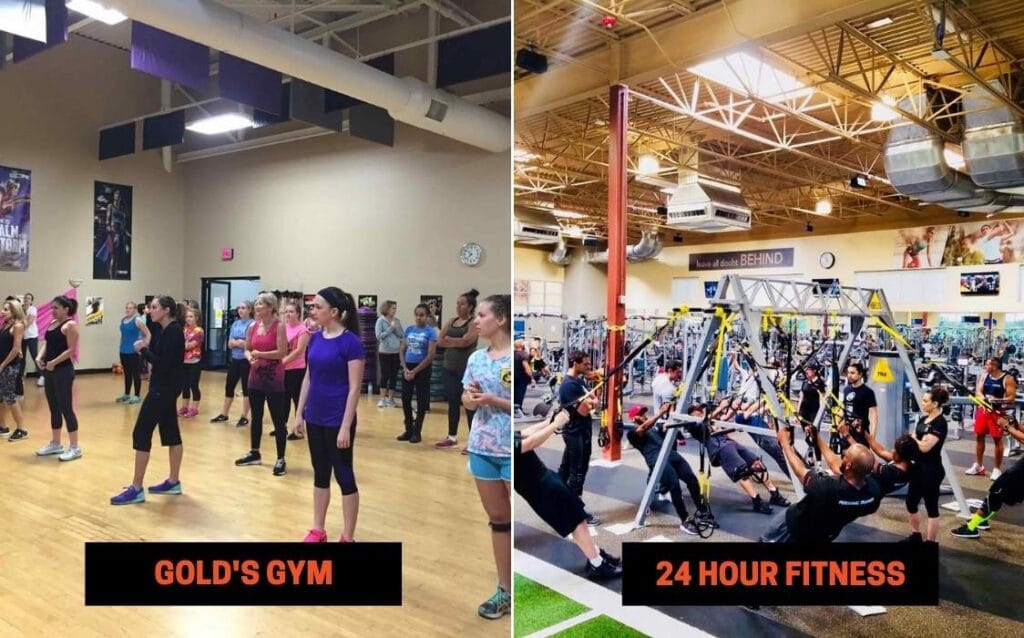 Gold’s Gym vs 24 Hour Fitness Group Classes