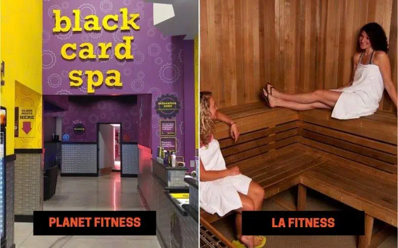 Planet Fitness vs LA Fitness Amenities
