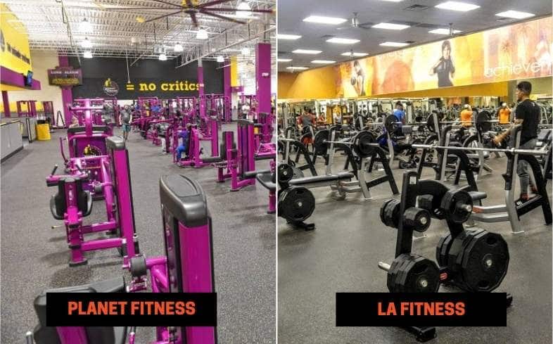 Planet Fitness vs LA Fitness Equipment