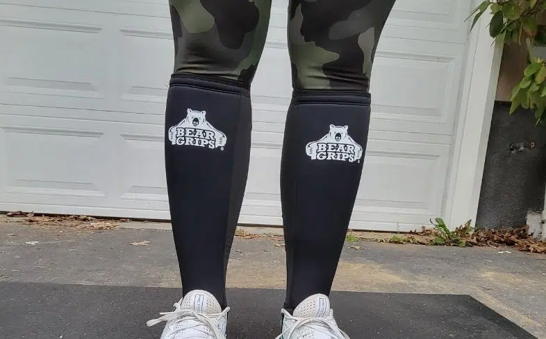 bear grips padded shin guard sleeves