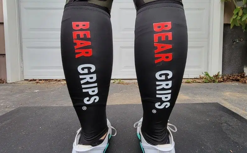 bear grips padded shin guard sleeves