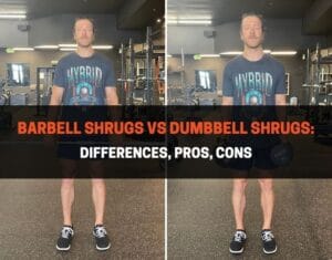 Barbell Shrugs vs Dumbbell Shrugs 1