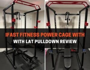 iFast fitness power cage_with lat pulldown review