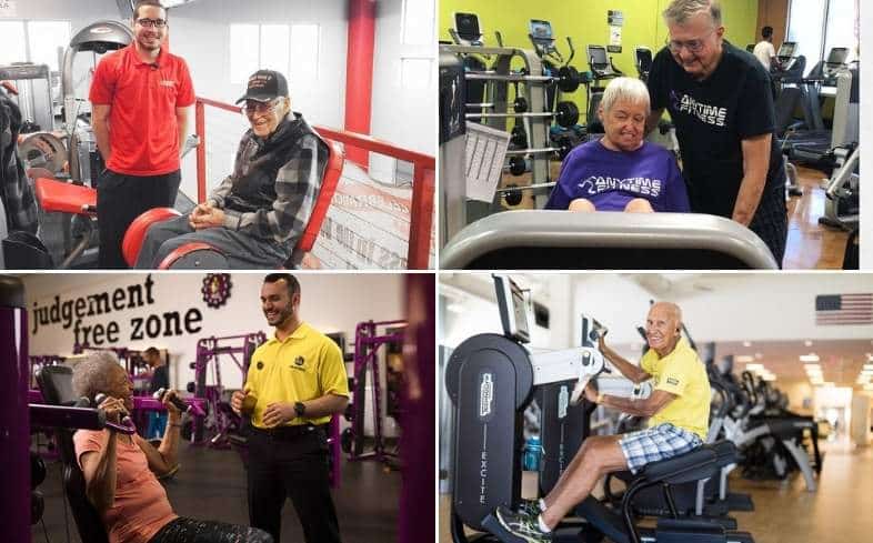 How can seniors save money on a gym membership?