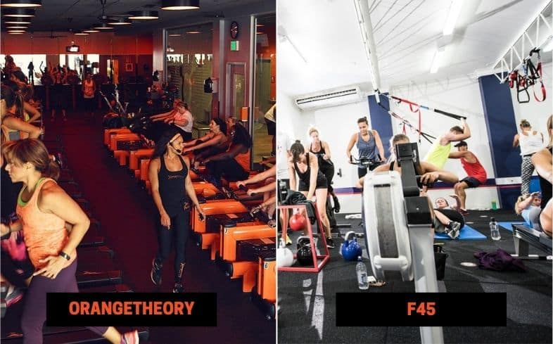 Orangetheory vs F45: Atmosphere