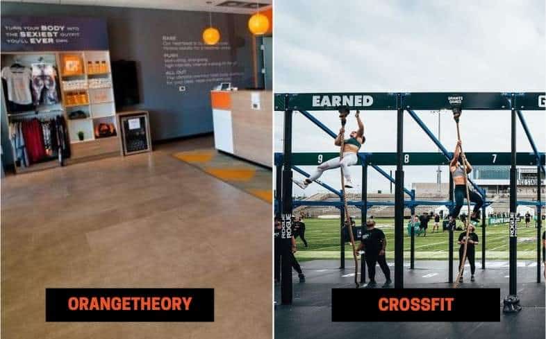 orangetheory vs crossfit amenities