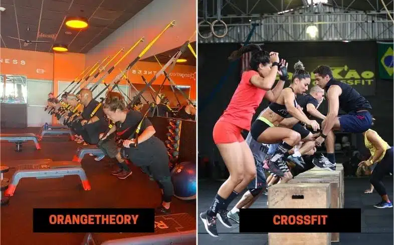 orangetheory vs crossfit class structure
