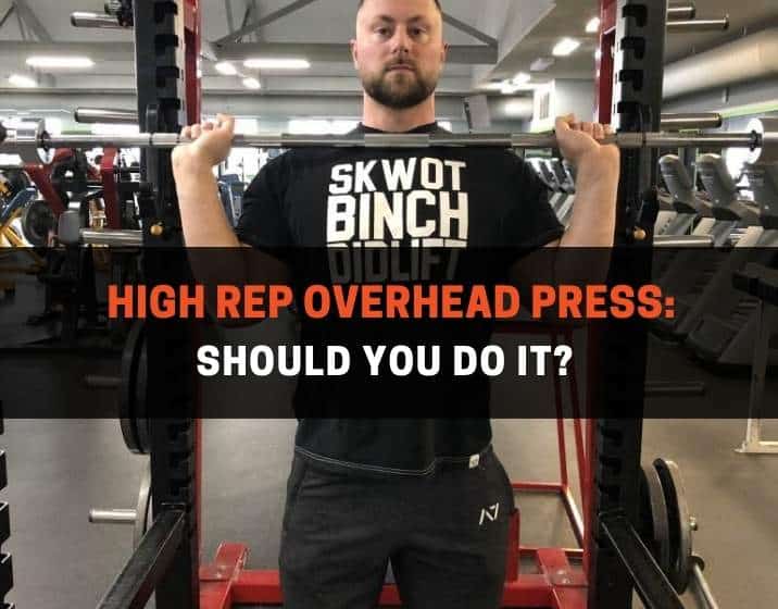 High Rep Overhead Press