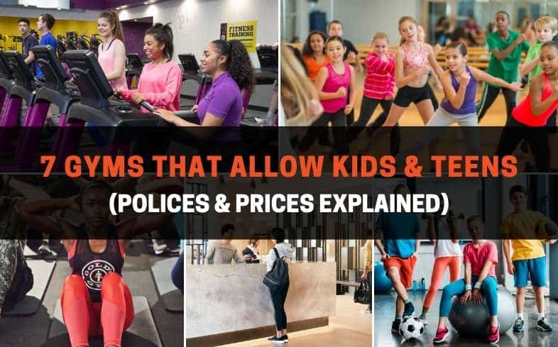 7 gyms that allow kids & teens (polices & prices explained)